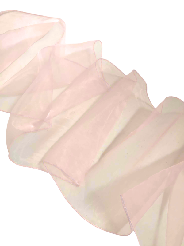 Chemin De Table Organza Blush 8 Le Vaisselier Tout Pour Une